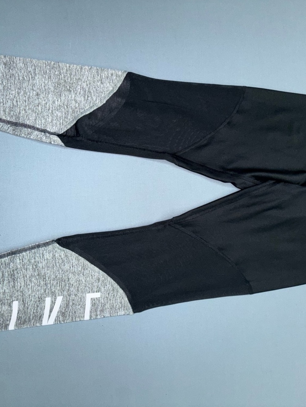 Nike Black and Gray Active Leggings